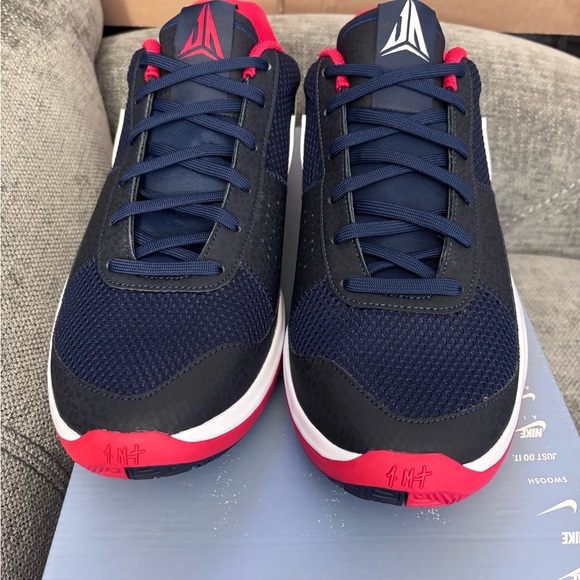 Nike JA 1 SIZE 13 Navy & Red Athletic Sneakers